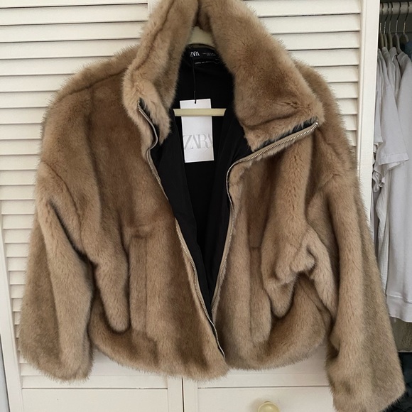 Zara Jackets & Blazers - New with tags - Zara Fur coat